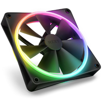 NZXT 140mm 両面RGBファン ブラック RF-D14SF-B1