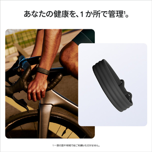 Fitbit Google Fitbit Air GA09509-AU Obsidian バンド / Matte Black ステンレス バックル GA09509-AU-イメージ11