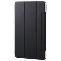 エレコム 11インチiPad Pro(M4)用フラップケース 超薄型 マグネット着脱 スリープ対応 ブラック TB-A25PMWVPF2BK