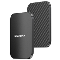 DIGIERA DIGIERA製 MagSafe対応 薄型ポータブルSSD DGLPS2020MTシリーズ 2TB ブラック DGLPS2020MT02BL