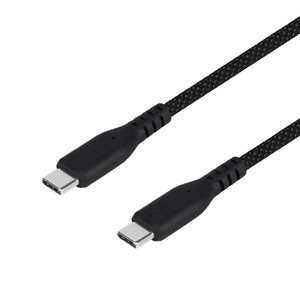オウルテック 超タフC to Cケーブル PD60W 1m ブラック OWL-CBA6CC-10-BK-イメージ3