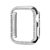 GAACAL Apple Watch Series 4-6/SE1-2 [40mm]用スワロフスキーフレーム シルバー W00058S2-イメージ1