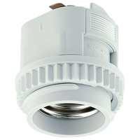 エルパ ライティングダクト用電球ソケット B-LR26H(W)
