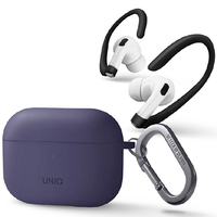 UNIQ AirPods Pro(第2世代)用イヤーフック付きケース NEXO パープル UNIQ-AIRPODSPRO2-NEXOPUR