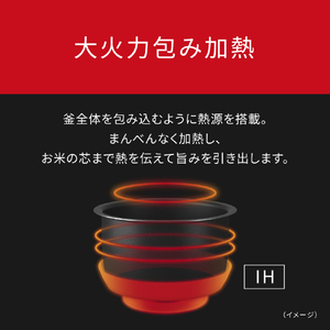 パナソニック 可変圧力IH炊飯ジャー(5．5合炊き) ホワイト SR-N510D-W-イメージ12
