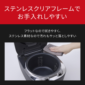 パナソニック 可変圧力IH炊飯ジャー(5．5合炊き) ホワイト SR-N510D-W-イメージ16