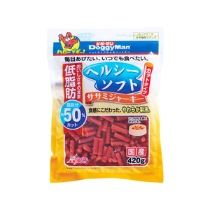 ドギーマン ヘルシーソフトササミジャーキー カットタイプ 420g FC05775-イメージ1