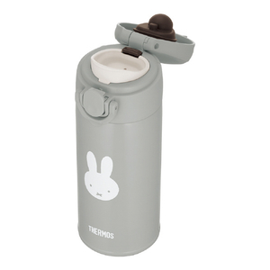 サーモス 調乳用ステンレスボトル(0．35L) グレー JPA-350BGY-イメージ7