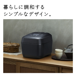 日立 圧力&スチームIH炊飯器 圧力&スチーム ふっくら御膳 漆黒 RZ-W100JM-K-イメージ12
