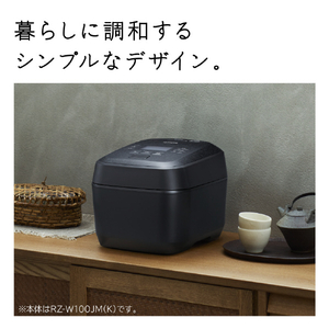 日立 圧力&スチームIH炊飯器 圧力＆スチーム　ふっくら御膳 漆黒 RZ-Z100JM-K-イメージ12