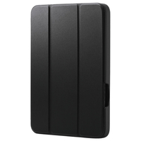 エレコム iPad mini(A17 Pro)用フラップケース 衝撃吸収 Pencil収納 スリープ対応 ブラック TB-A25SSABK