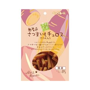 ペッツルート 素材メモ さつまいもチュロス 80g ｿｻﾞｲﾒﾓｻﾂﾏｲﾓﾁﾕﾛｽ80G-イメージ1