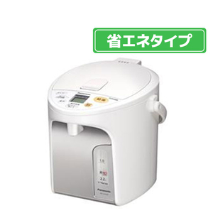 パナソニック ジャーポット(2．2L) ホワイト NC-HU224-W-イメージ1