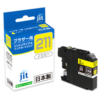 JIT リサイクルインクカートリッジ イエロー JIT-B211Y