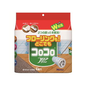 ニトムズ コロコロ スペアテープ フロアクリン 4巻 FC77891-C4354-イメージ1