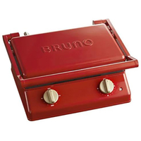 BRUNO グリルサンドメーカーダブル レッド BOE084-RD