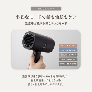 SHARP プラズマクラスタードライヤー Plasmacluster Beauty ホワイト系ルミナスホワイト IB-P802-W-イメージ6