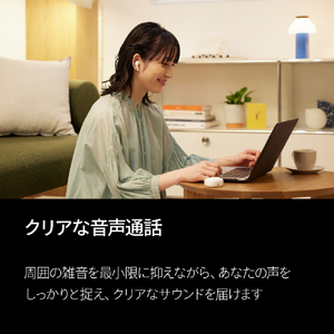 DENON 完全ワイヤレスイヤホン 開放型 ホワイト AHC500WWTEM-イメージ8