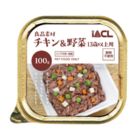 イトウ&カンパニー 良品素材 アルミトレイ 13歳以上用 チキン＆野菜 100g ﾘﾖｳﾋﾝｿｻﾞｲ13ｻｲCﾔｻｲ100G