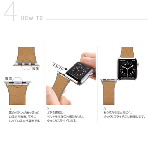 SLG Design Apple Watch 49/46/45/44/42mm用バンド  Italian Minerva Box Leather ブラック SD18392AW-イメージ14
