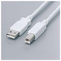 エレコム フェライトコア内蔵USB2．0対応ケ-ブル(ABタイプ) USB2-FS3