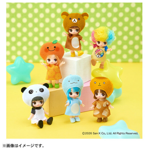 タカラトミー リカちゃん ぷちリカちゃん サンエックスユニバースコレクション ﾌﾟﾁﾘｶﾁﾔﾝｻﾝｴﾂｸｽﾕﾆﾊﾞ-ｽ-イメージ2