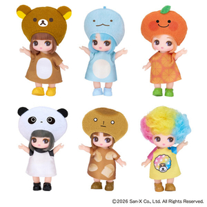 タカラトミー リカちゃん ぷちリカちゃん サンエックスユニバースコレクション ﾌﾟﾁﾘｶﾁﾔﾝｻﾝｴﾂｸｽﾕﾆﾊﾞ-ｽ-イメージ7