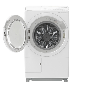 日立 【左開き】12．0kgドラム式洗濯乾燥機 ホワイト BD-SW120ML W-イメージ2