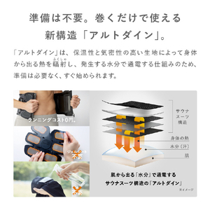SIXPAD SIXPAD Core Belt 2 L【コントローラー別売り】 SIXPAD アッシュブルー SE-CB-12B-L-イメージ4