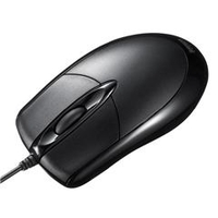 サンワサプライ 有線光学式マウス ブラック MA-130HUBK