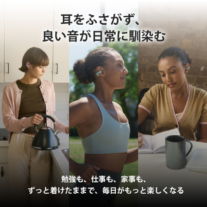 SONY イヤーカフ型ワイヤレスイヤホン オープンイヤー LinkBuds Clip グリーン WF-LC900 G-イメージ4