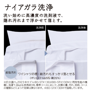 日立 【右開き】12．0kgドラム式洗濯乾燥機 ホワイト BD-SV120MR W-イメージ10