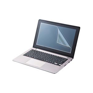 サンワサプライ 14．0型ワイド対応ブルーライトカット液晶保護指紋反射防止フィルム LCD-140WBCAR-イメージ1