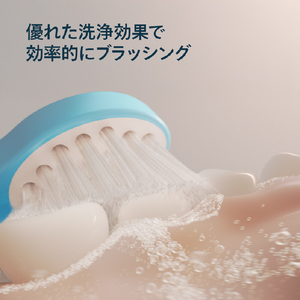 ソニッケア キッズ ブラシヘッド 2本組 アクア HX6032/13-イメージ4