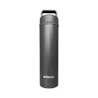 ワイズポート 繰り返し使えるSTICOL 2in1 BOTTLE(230ml) マットブラック YSP5S-401MBK