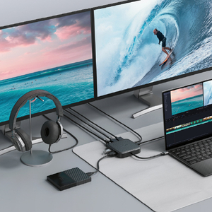 Hyper HyperDrive USB4 モバイルドック ブラック HP-HD583-イメージ8