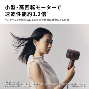 パナソニック ヘアードライヤー イオニティ グラスブラウン EH-NE9P-T-イメージ3