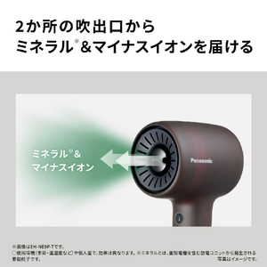 パナソニック ヘアードライヤー イオニティ グラスブラウン EH-NE9P-T-イメージ8