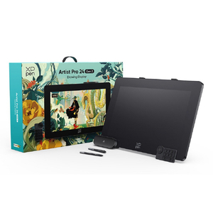 XP-PEN 液晶ペンタブレット Artist Pro 24(Gen2) 165Hz ブラック ART240QHJP-イメージ1