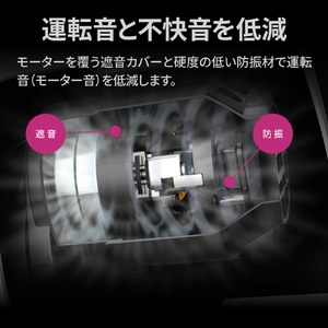 SHARP サイクロン式コードレススティッククリーナー RACTIVE Air ホワイト系 EC-AR11-W-イメージ6