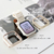 GAACAL Apple Watch Series 4-6/SE1-2 [40mm]用スワロフスキーフレーム ホワイト×シルバー W00065WS2-イメージ2