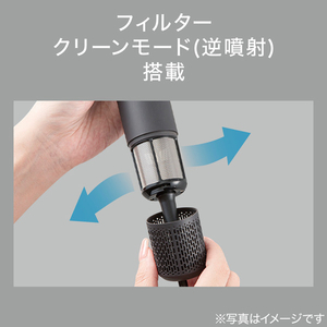 ニトリ 高濃度マイナスイオンヘアケアドライヤー e angle select ダークグレー ﾏｲﾅｽｲｵﾝﾍｱﾄﾞﾗｲﾔｰNY281DGY-イメージ12