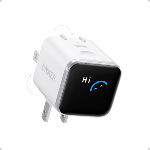 Anker Anker Nano Charger (45W, Display, スイングプラグ) ホワイト A121DN21-イメージ1