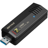 バッファロー IEEE802．11be/ax/ac/n/a/g/b 2882Mbps 無線LAN子機 ブラック WI-U3-2900BE2