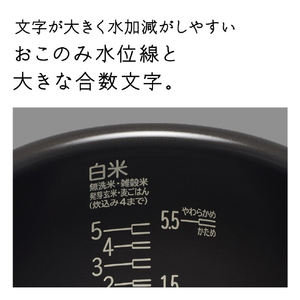日立 炊飯ジャー/5．5合炊き 圧力＆スチーム　ふっくら御膳 絹成 RZ-Z100JM-C-イメージ18