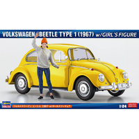 ハセガワ 1/24 フォルクスワーゲン ビートル 1967 w/ガールズフィギュア SP620VWﾋﾞ-ﾄﾙ1967Wｶﾞ-ﾙｽﾞF