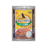 アイリスオーヤマ ヘルシーステップ ビーフ&野菜 1缶 375g FC14977-P-HLC-BV