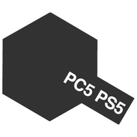タミヤ PS-5 ブラック ポリカーボネートスプレー PSｽﾌﾟﾚ-05ﾌﾞﾗﾂｸN