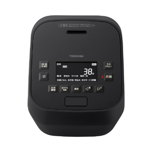 東芝 真空圧力IHジャー炊飯器(3．5合炊き) 炎匠炊き グランブラック RC-6MGX(K)-イメージ2