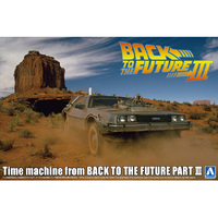 アオシマ 1/24 バック・トゥ・ザ・フューチャー PartIII タイムマシン ムービーメカ No.BT-03 Aﾑ-ﾋﾞ-ﾒｶBT03ﾀｲﾑﾏｼﾝPART3